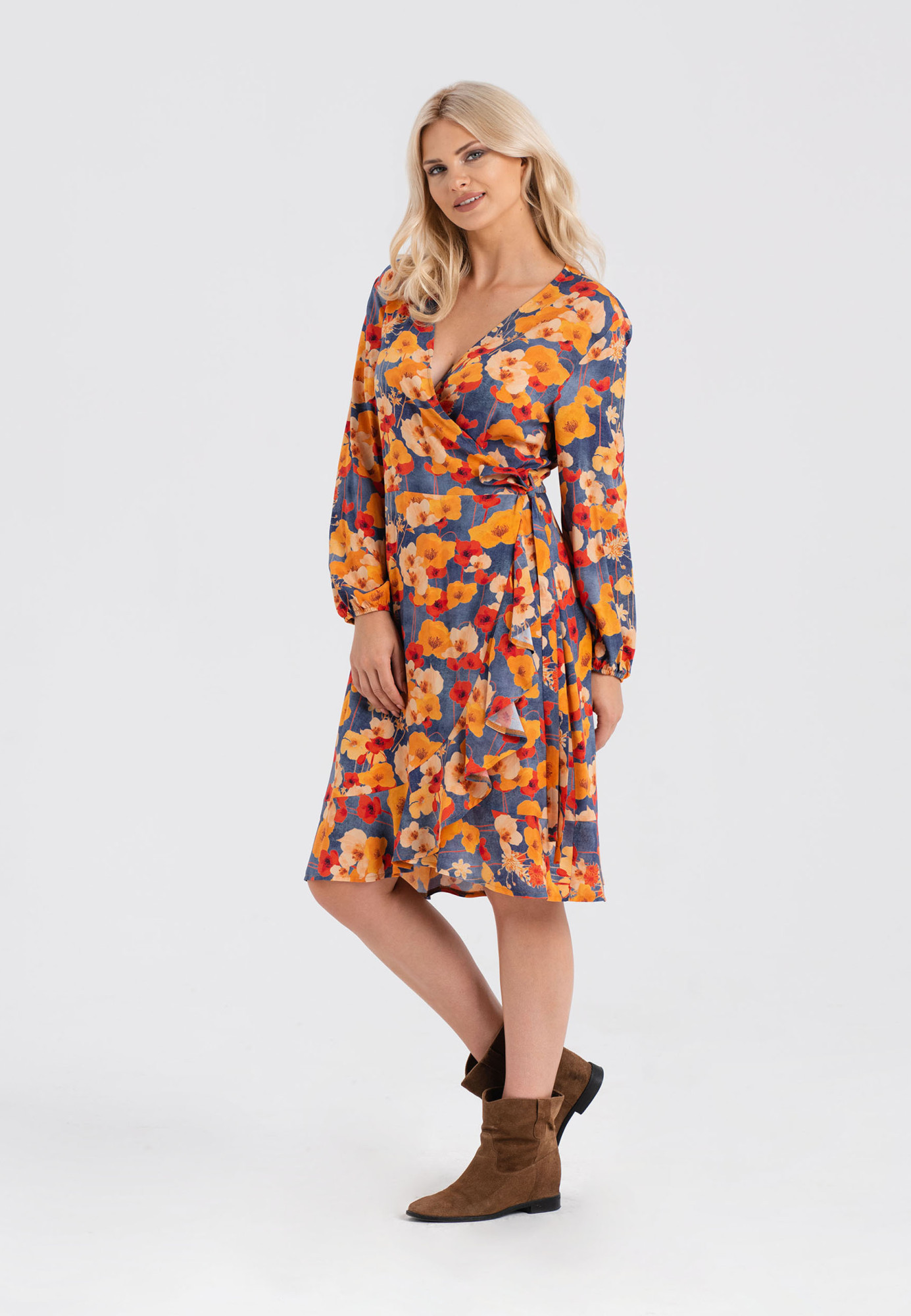 Look Made With Love Šaty 741 Valentina Multicolour L/XL