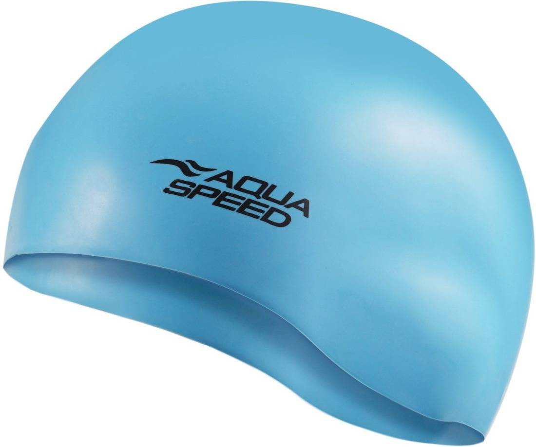 AQUA SPEED Plavecká čepice Mono Blue Pattern 42 L/XL