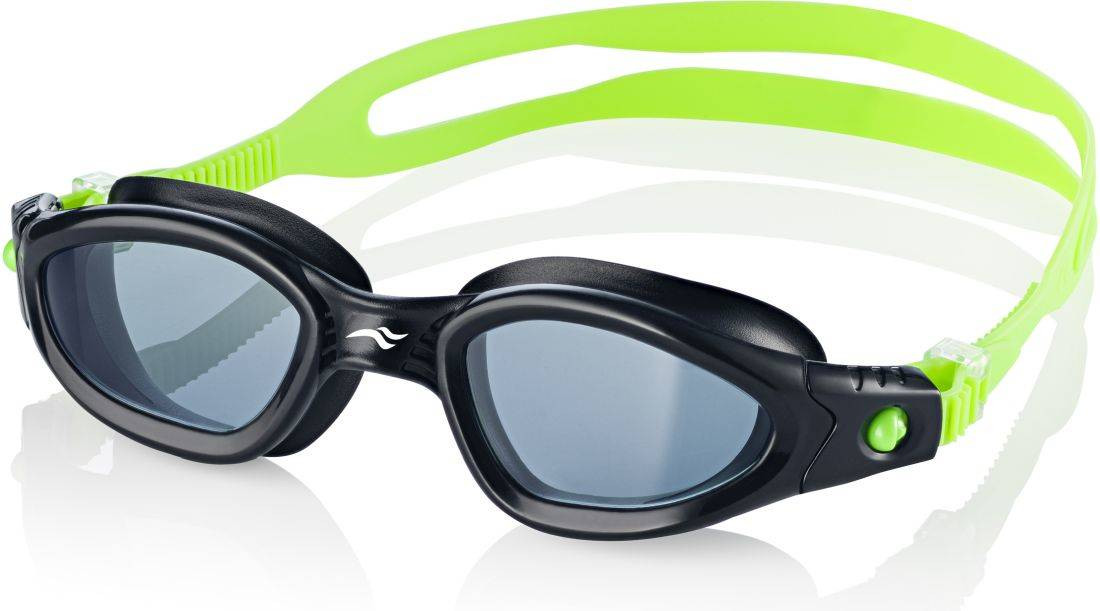 Plavecké brýle AQUA SPEED Atlantc Black/Green Pattern 38 M/L
