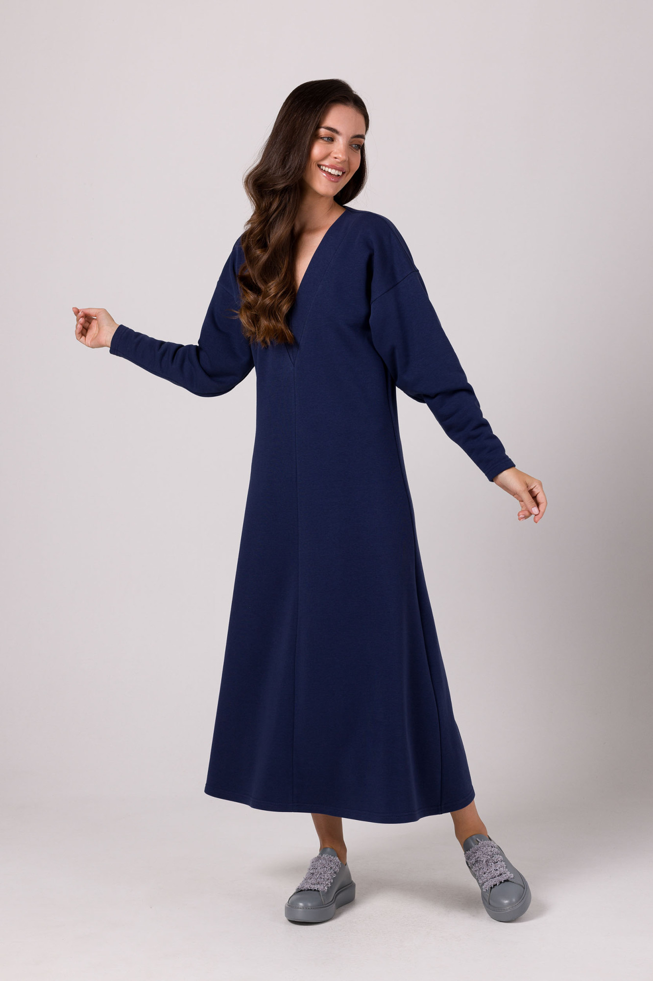 Šaty BeWear B267 Blue XL