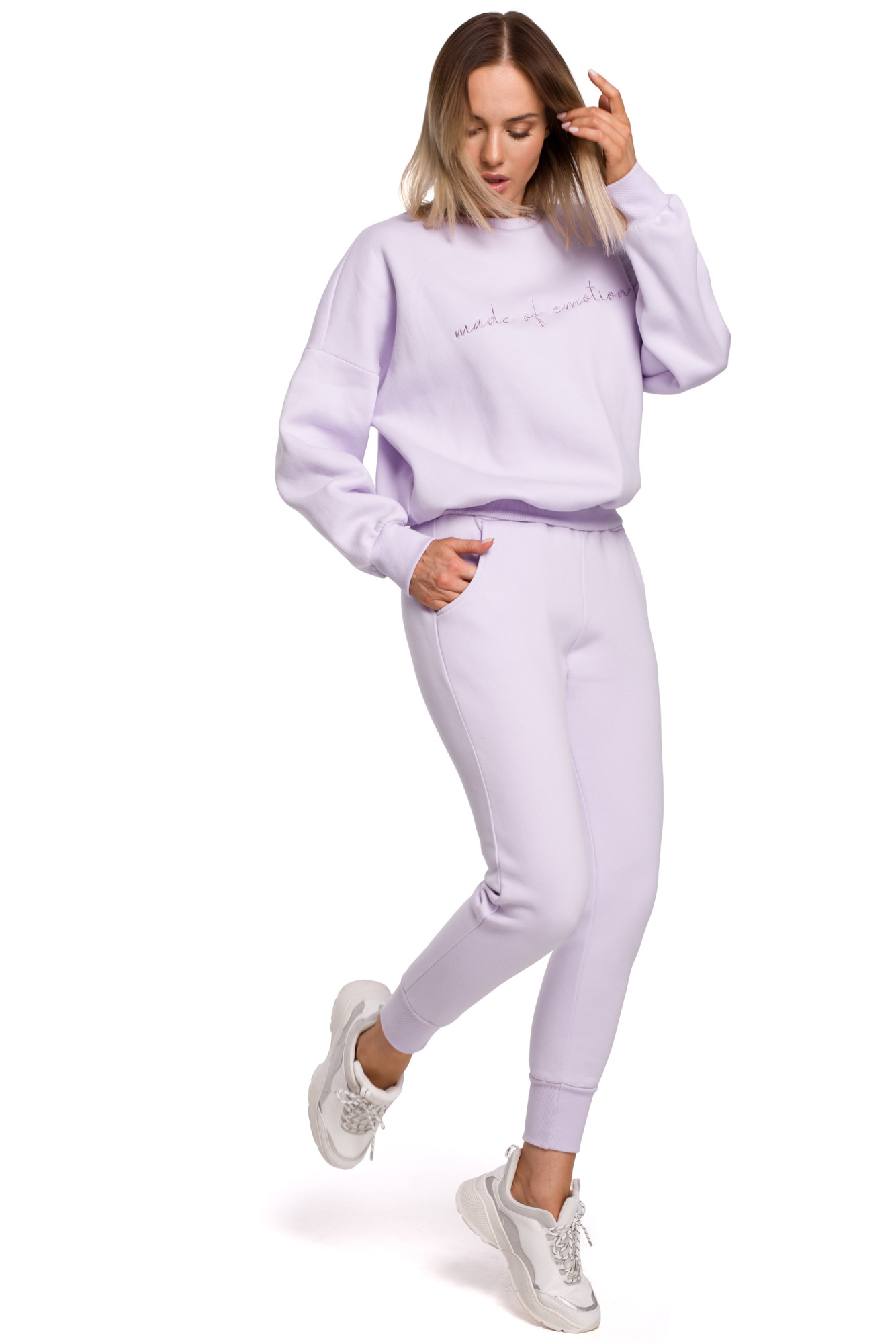 Kalhoty Made Of Emotion M535 Lilac L