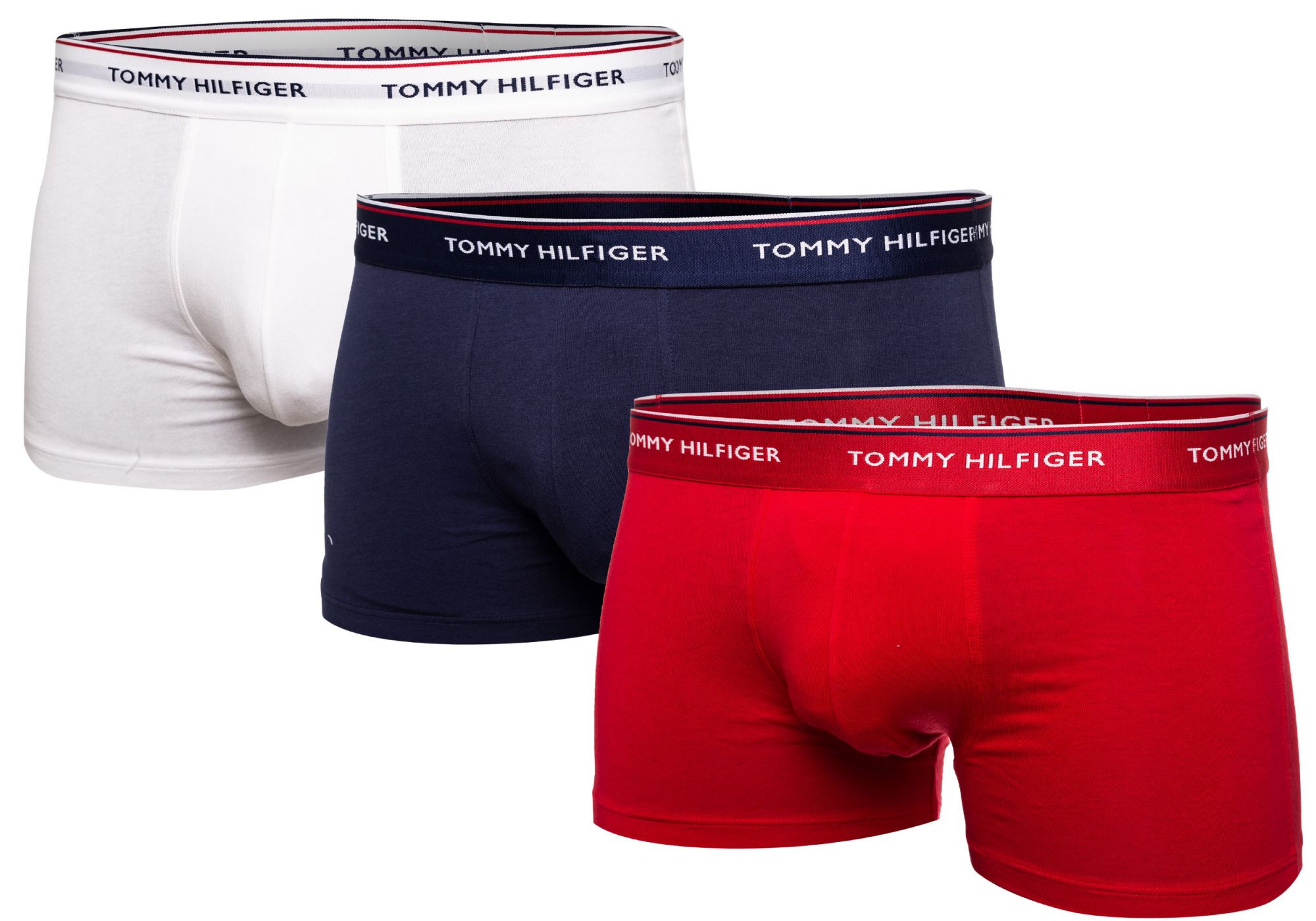 Tommy Hilfiger Spodky 1U87903842 Bílá/červená/modrá XL