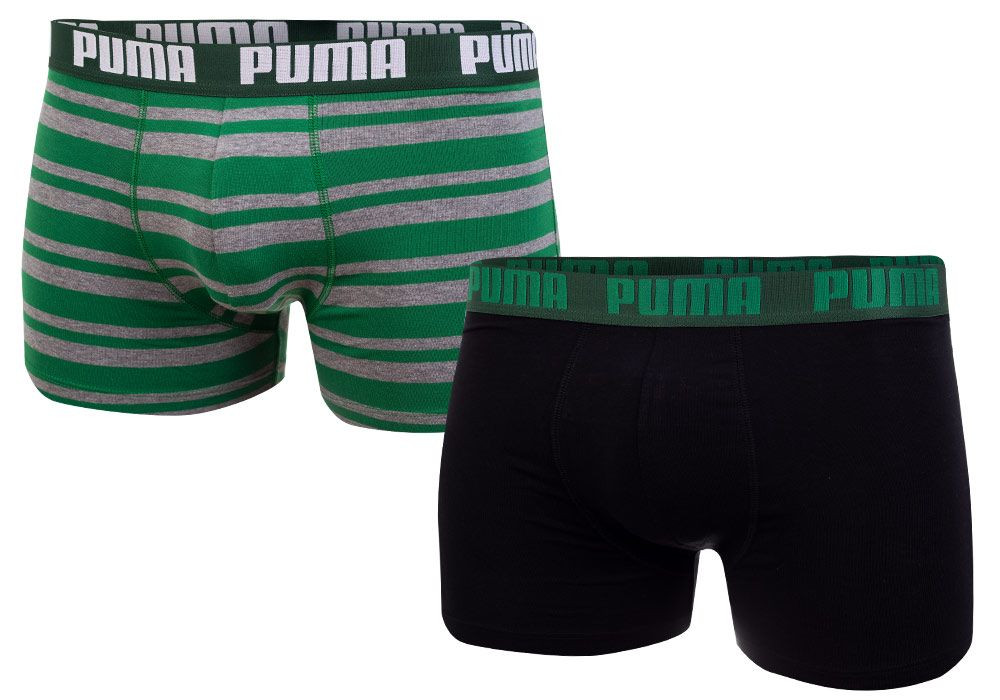 Puma 2Pack Slipy 907838 Black/Green/Grey M