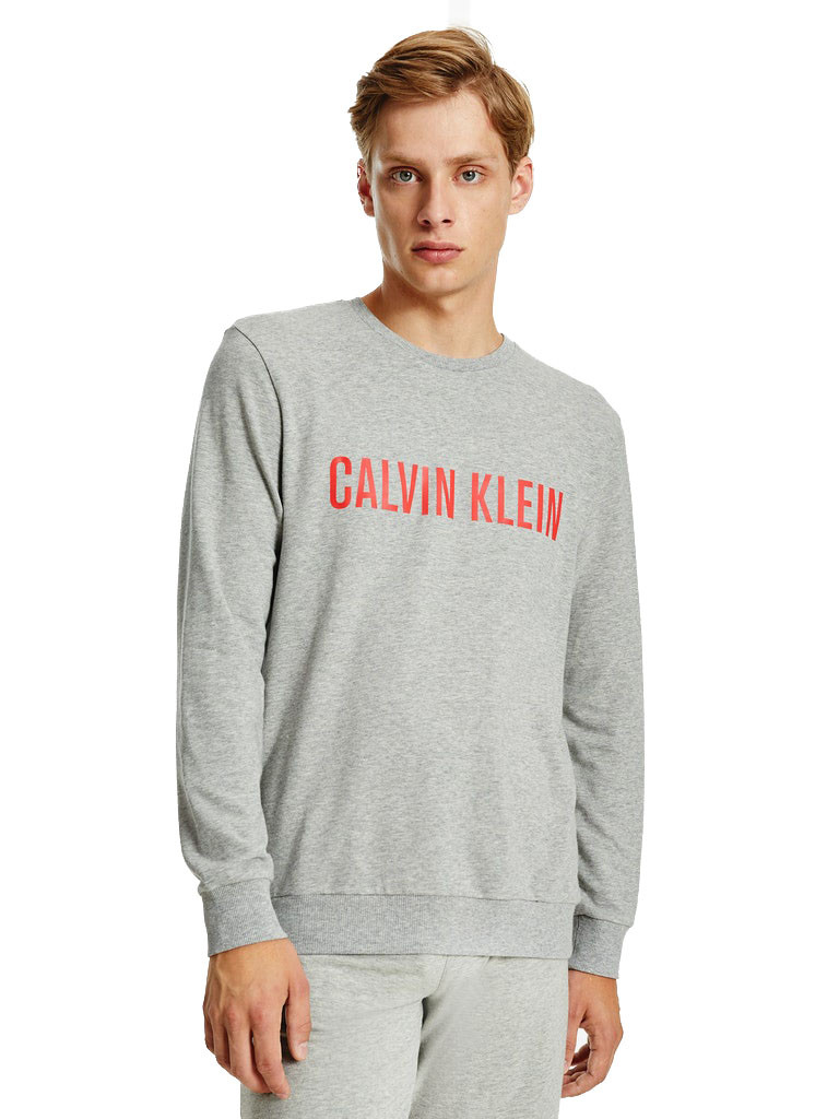 Calvin Klein Mikina 000NM1960E Grey XL