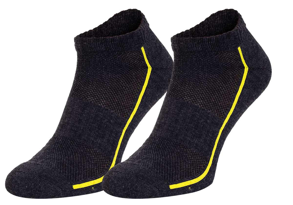 Ponožky HEAD 791018001 Graphite 43-46
