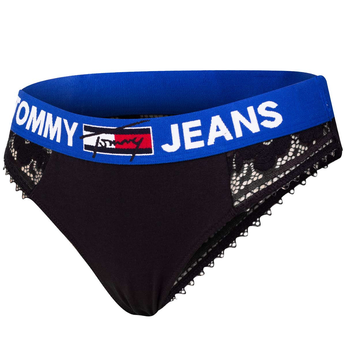 Tommy Hilfiger Jeans Tanga UW0UW03539BDS černá S