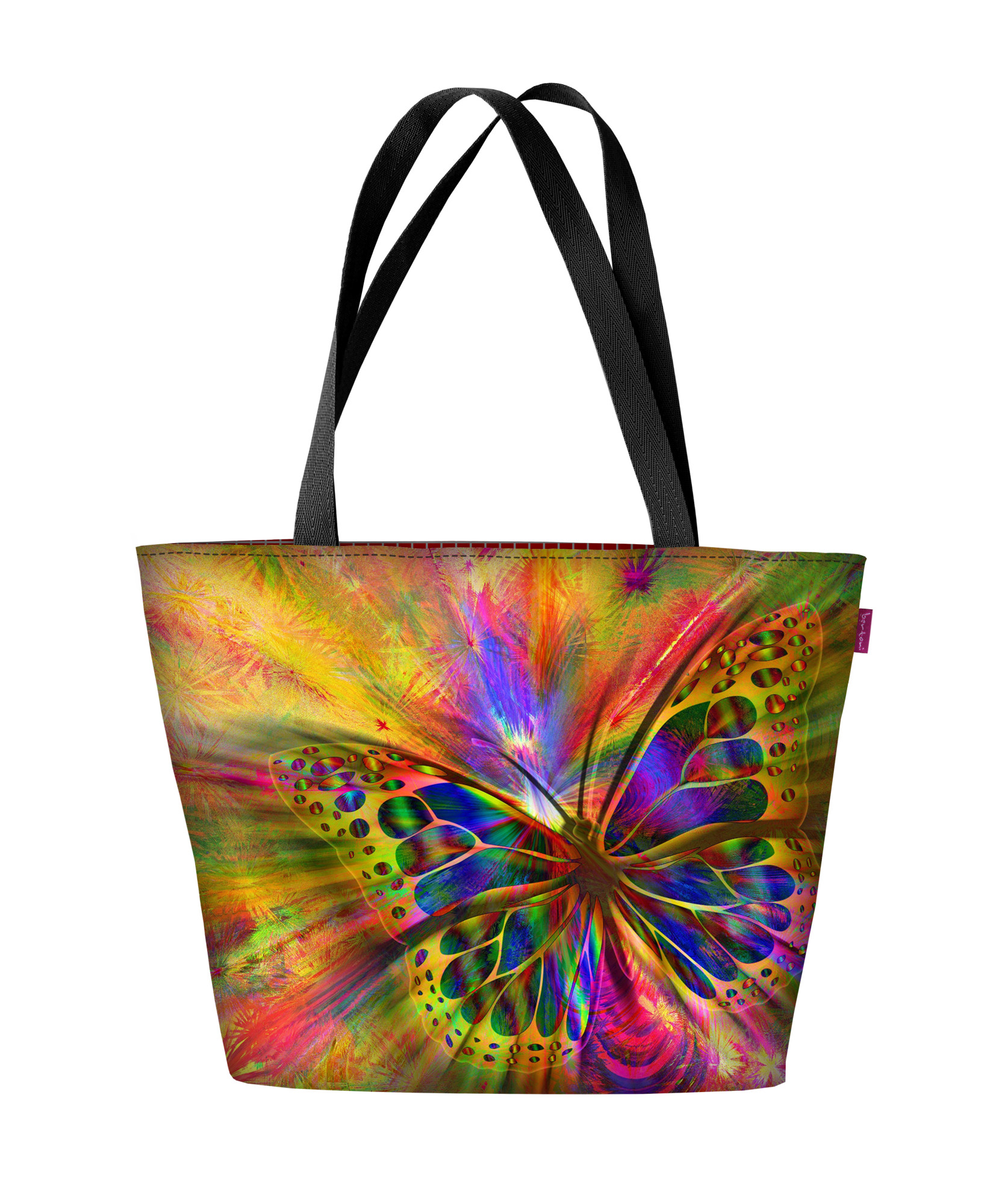 Bertoni Taška Holi Butterfly Multicolour 36 cm x 33 cm x 45 cm x 10 cm