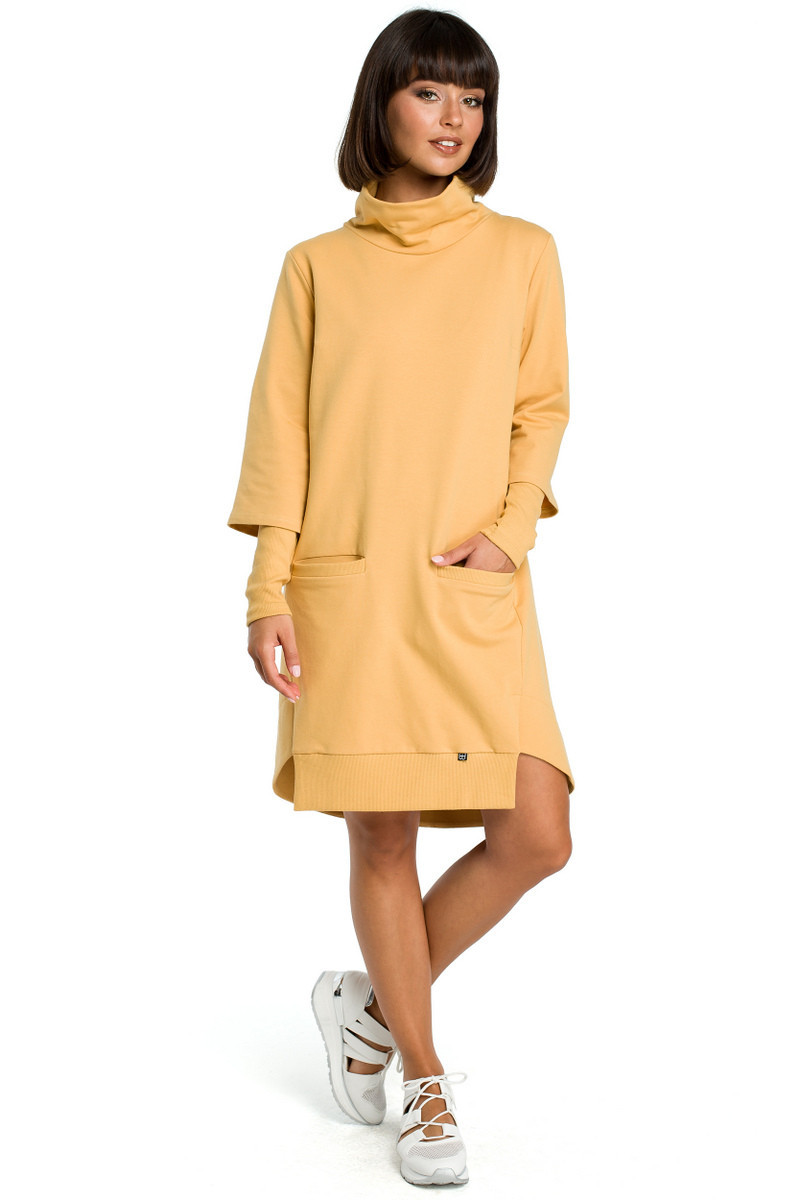 Šaty BeWear B089 Yellow XXL