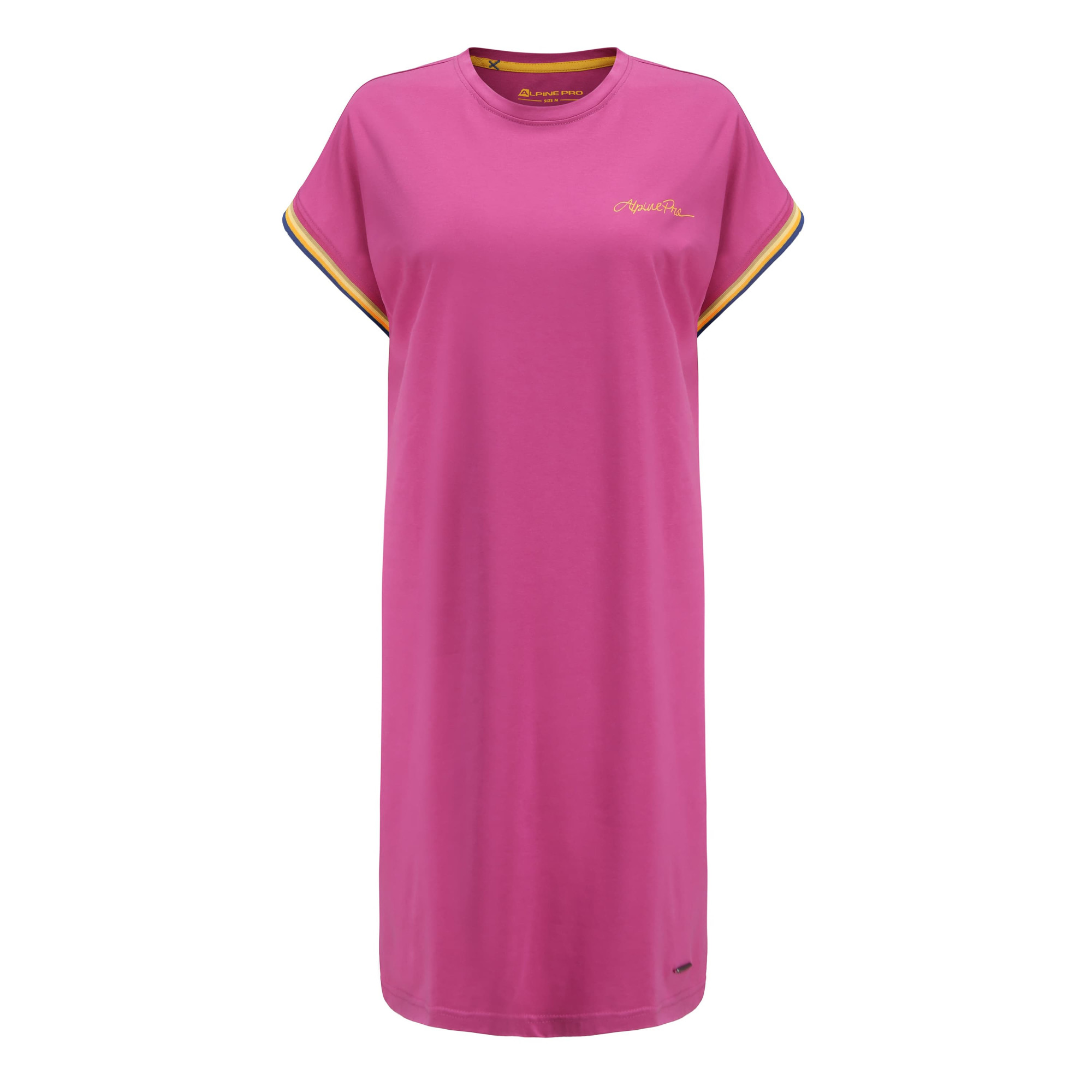 Dámské šaty ALPINE PRO MANORA fuchsia red xs