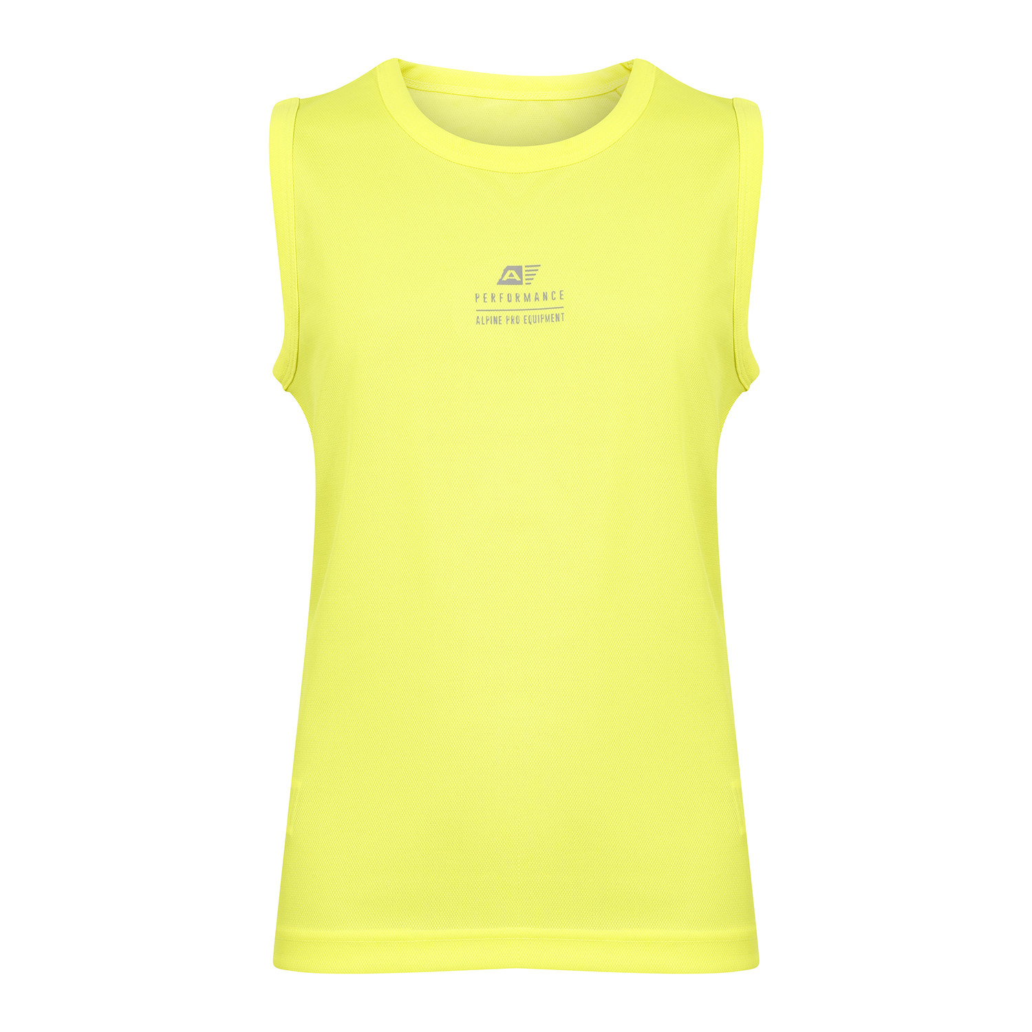 Dětské rychleschnoucí tílko ALPINE PRO NEQO neon safety yellow 128-134