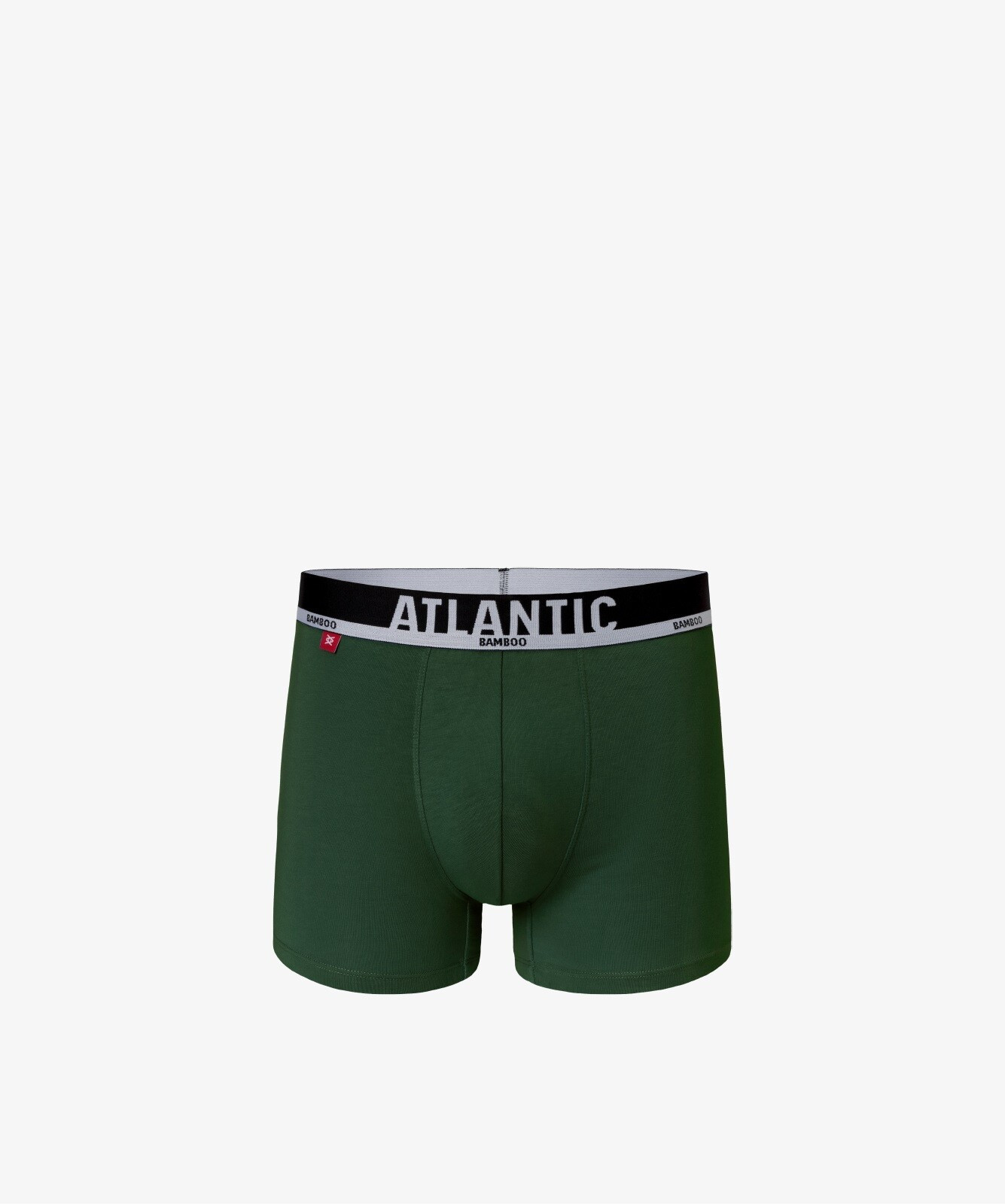 Pánské sportovní boxerky ATLANTIC - tmavě zelené Velikost: XL