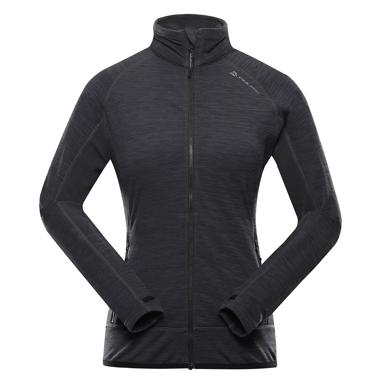 Dámská rychleschnoucí mikina ALPINE PRO ONNECA black L-L