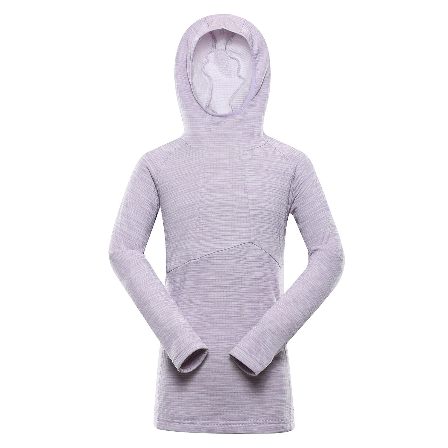 Dětská rychleschnoucí mikina ALPINE PRO GORFO pastel lilac 104-110