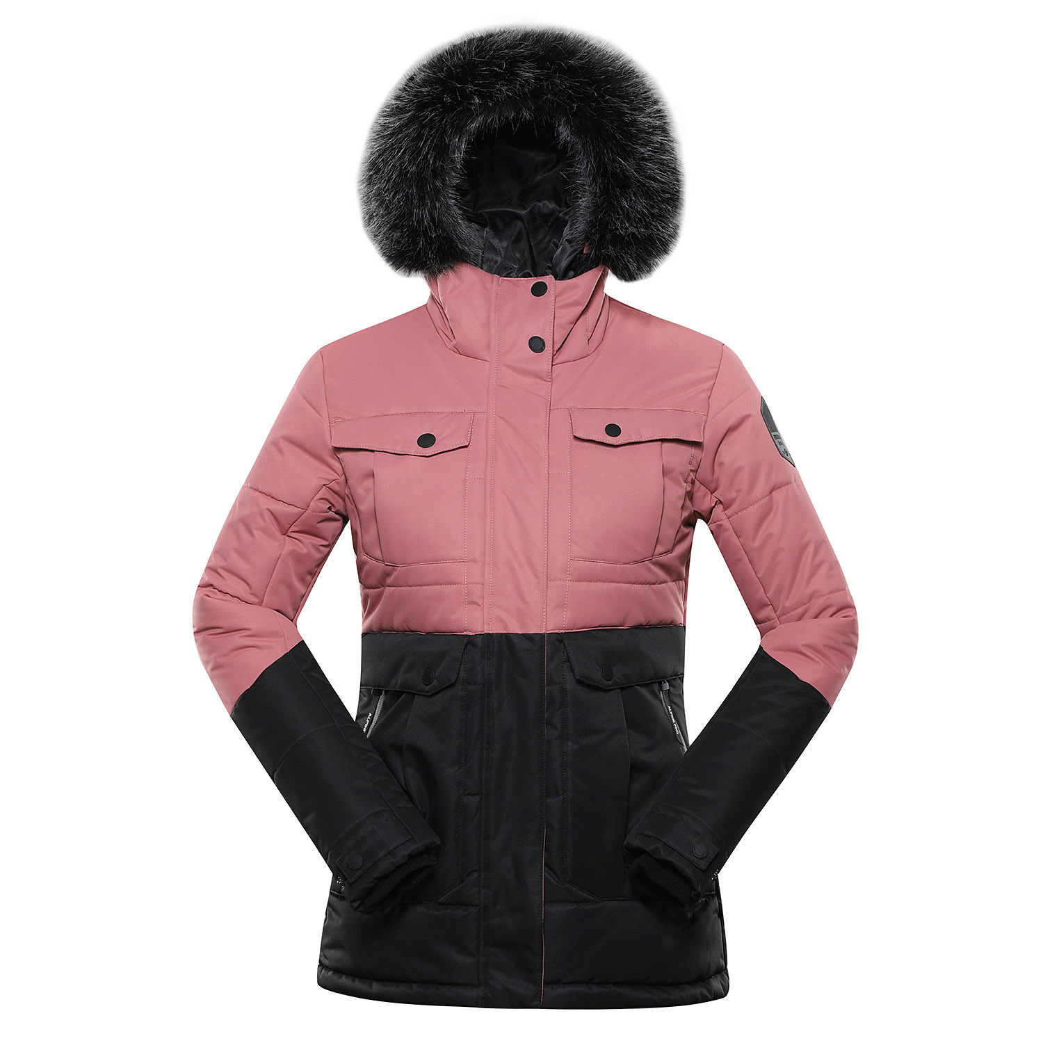 Dámská bunda s membránou ptx ALPINE PRO EGYPA dusty rose XL