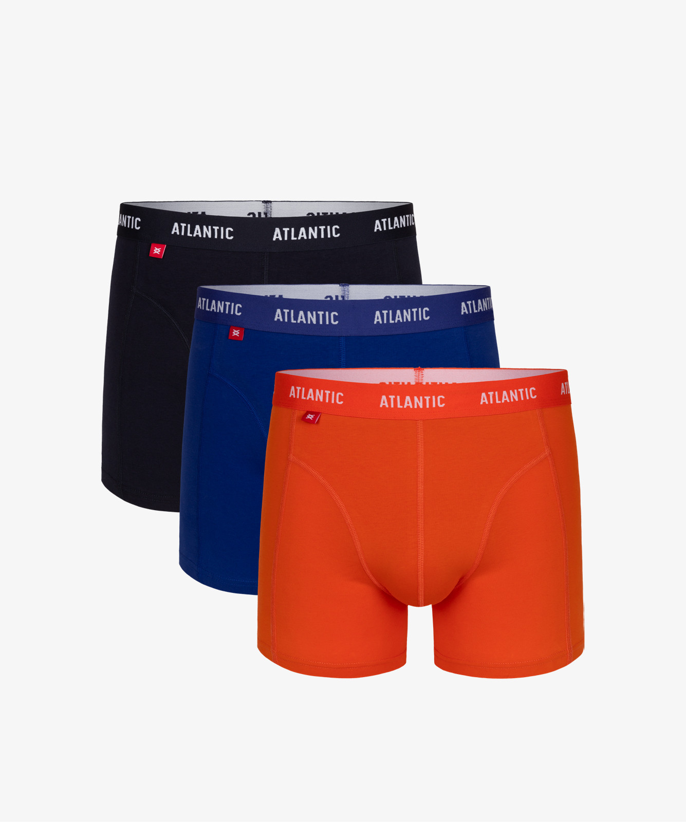 Pánské boxerky ATLANTIC 3Pack - vícebarevné Velikost: L