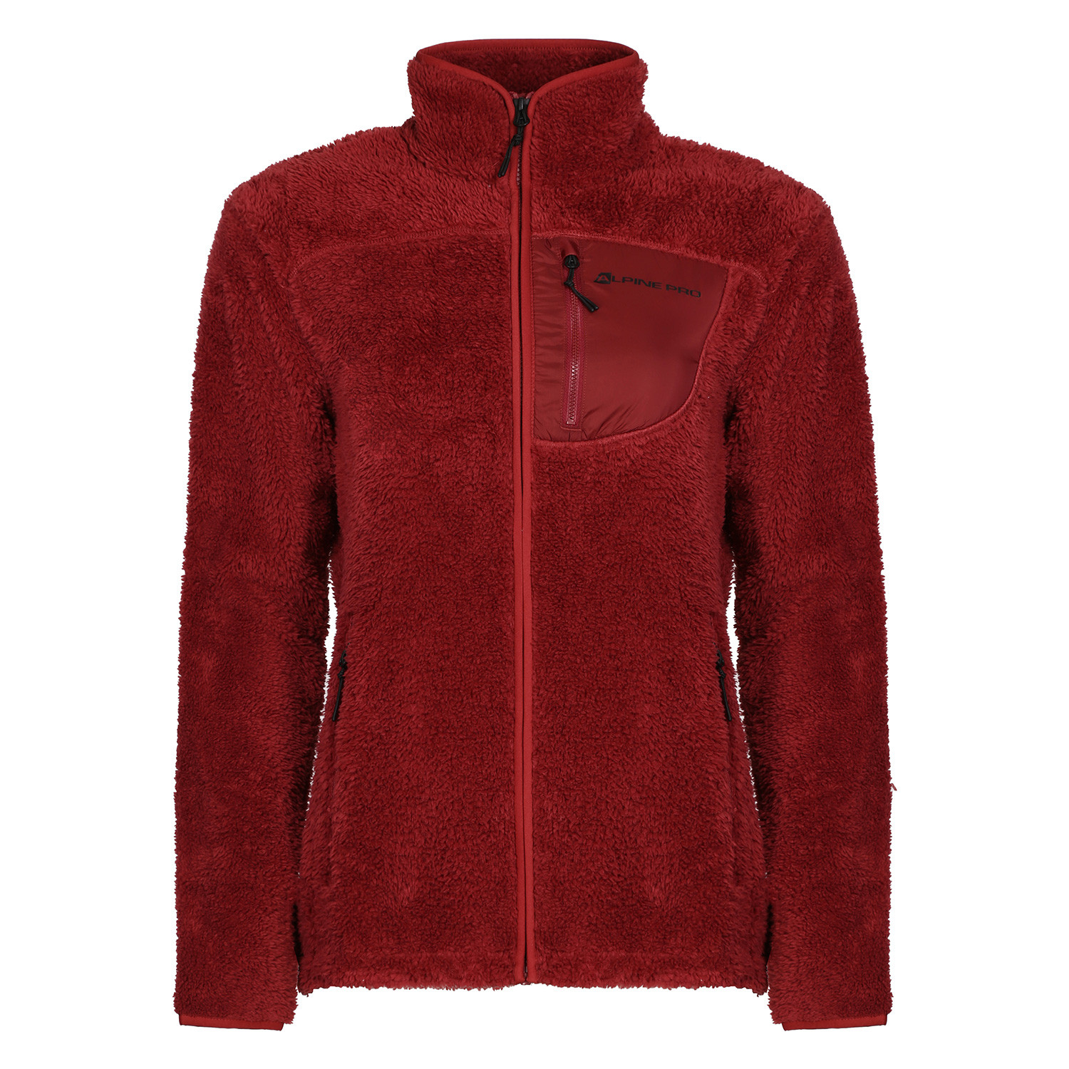 Dámská mikina supratherm ALPINE PRO FERADA merlot L-L