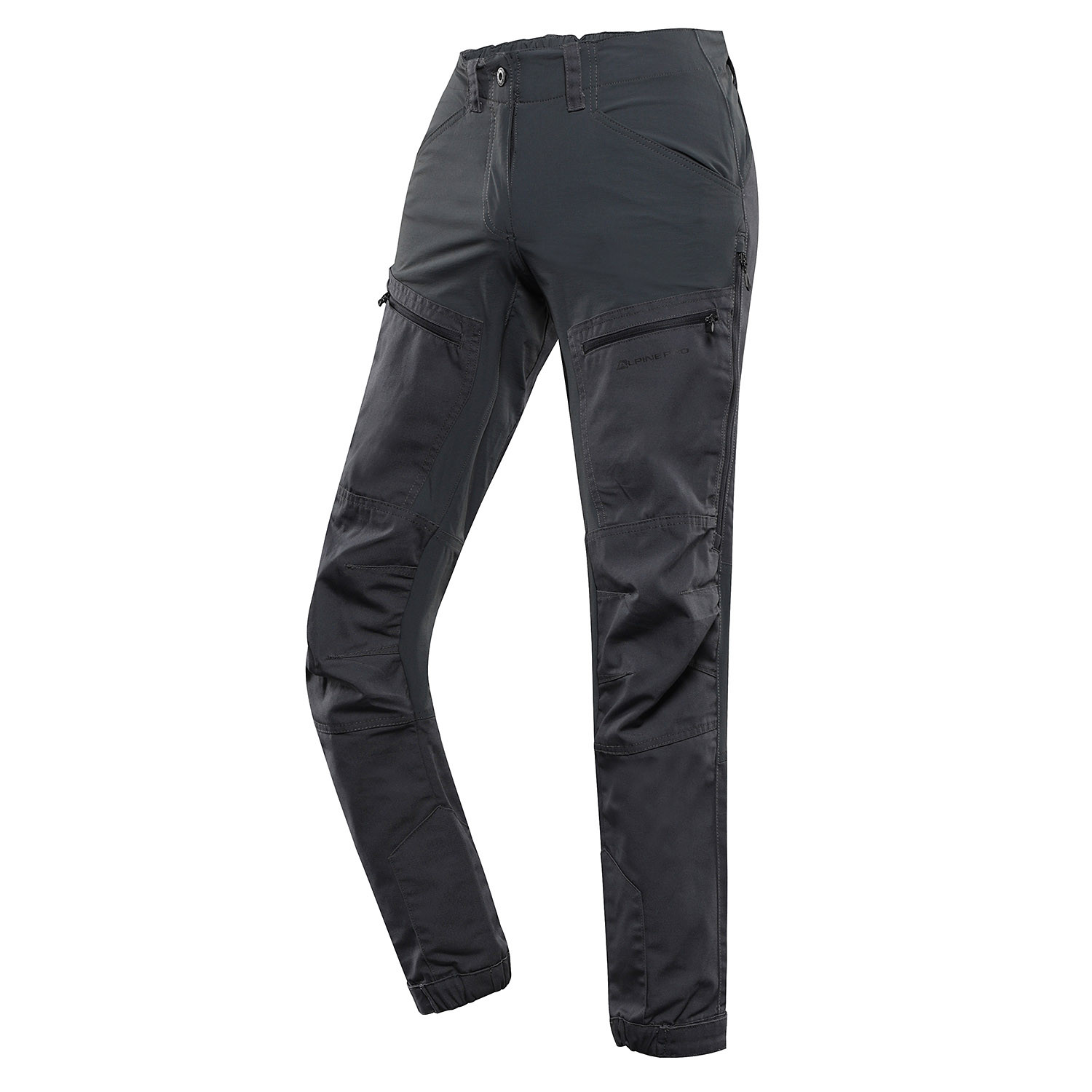 Dámské outdoorové kalhoty ALPINE PRO ZARMA dk.true gray 48