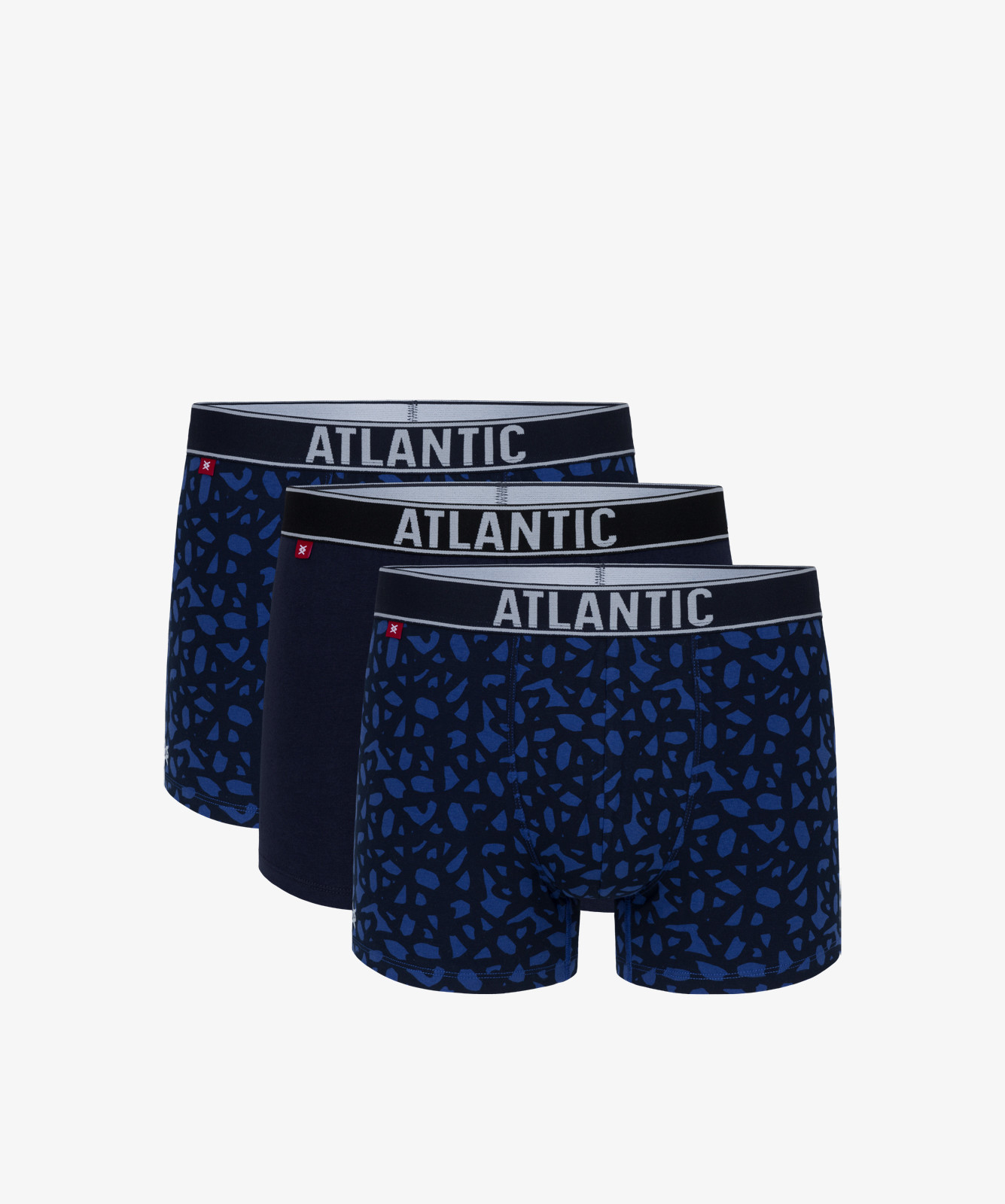 Pánské boxerky ATLANTIC 3Pack - vícebarevné Velikost: L