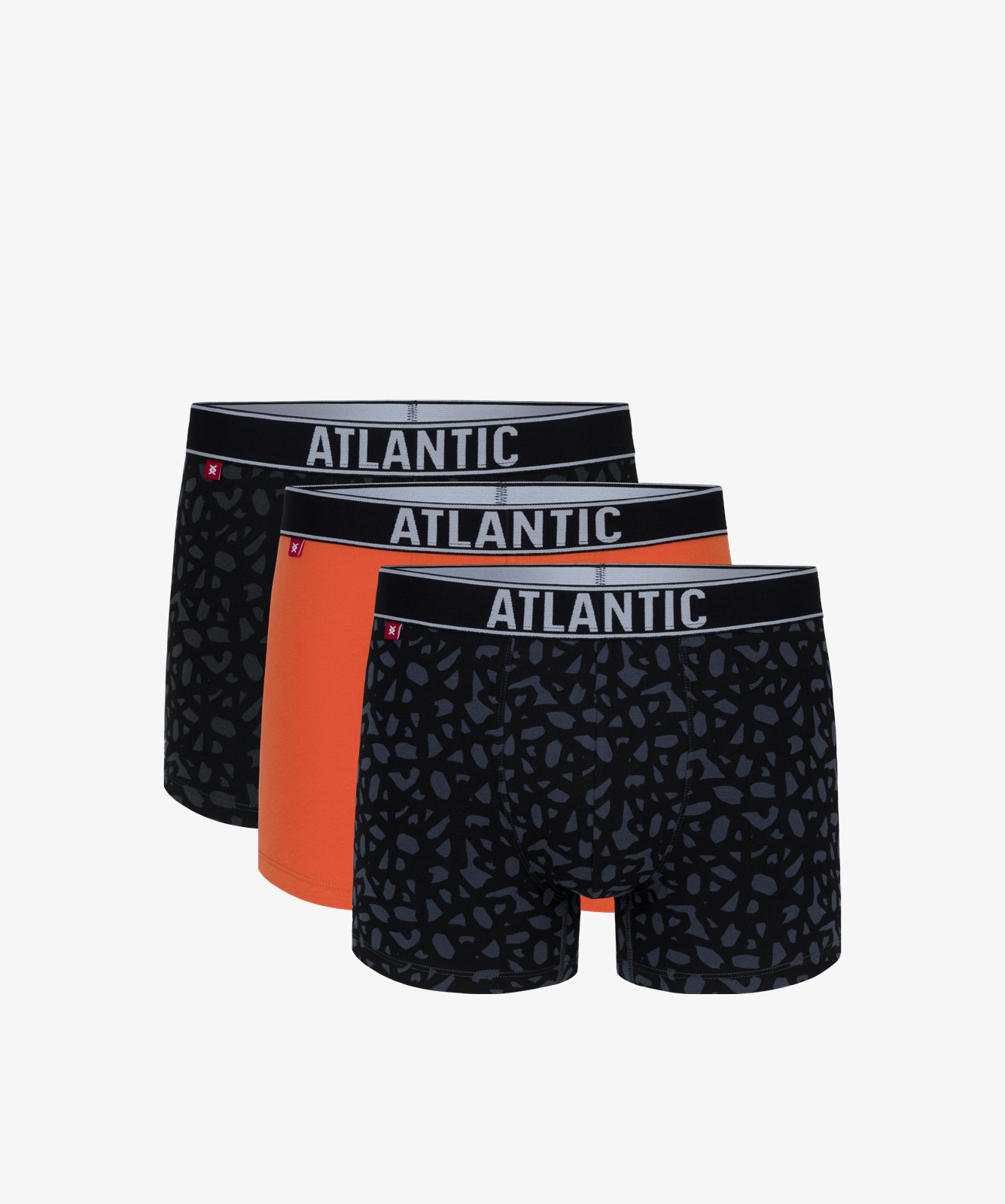 Pánské boxerky ATLANTIC 3Pack - vícebarevné Velikost: L