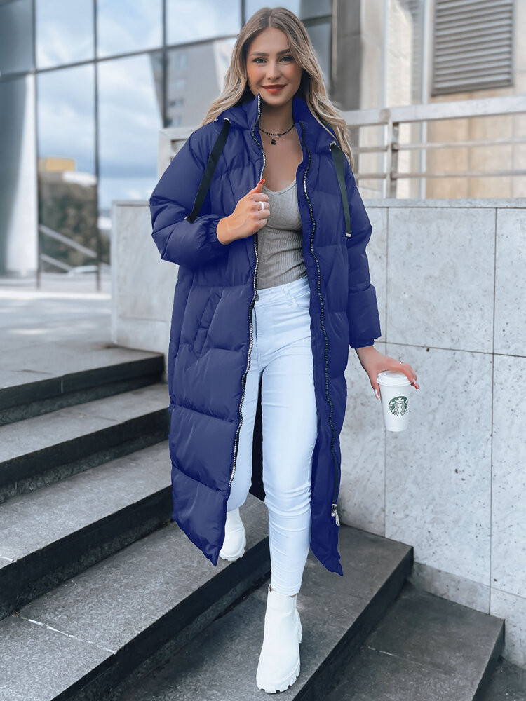 COZYSEASON dámská zimní bunda tmavě modrá Dstreet TY4048 XL