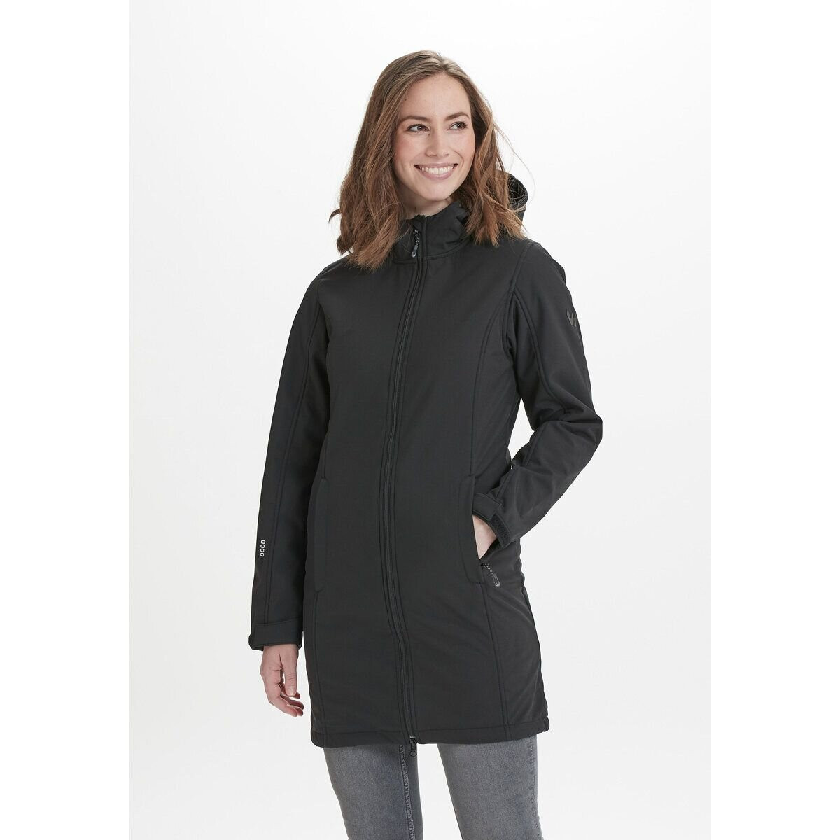 Dámská softshellová bunda Whistler Zadie W Long Softshell Jacket W-PRO 8000 Velikost: 36