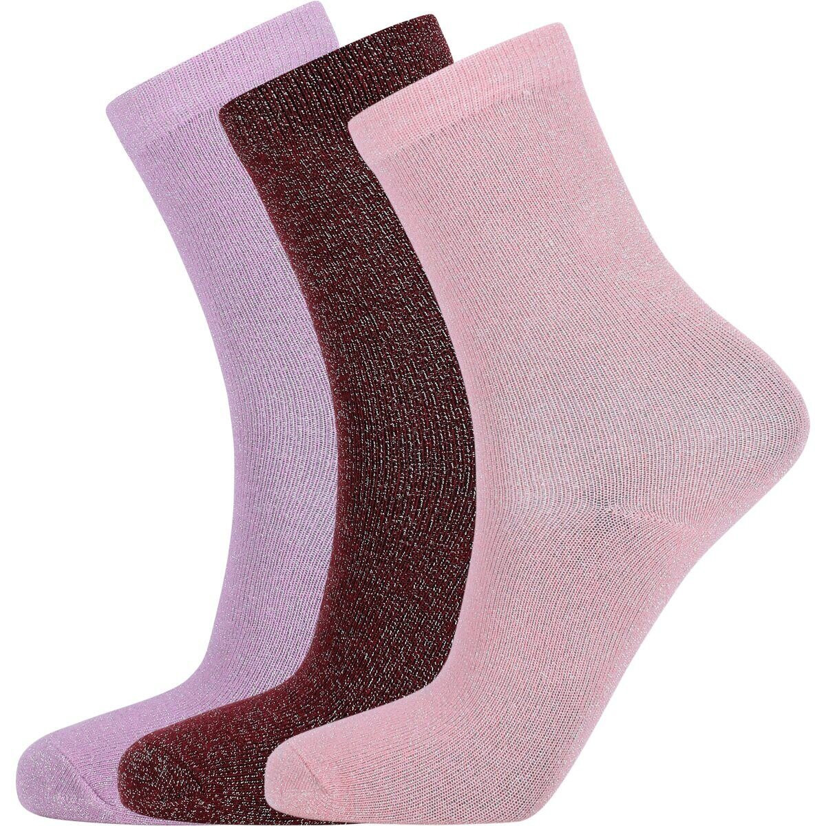 Dětské ponožky ZigZag Bhoebe Glitter - 3 páry - velikost 29-32