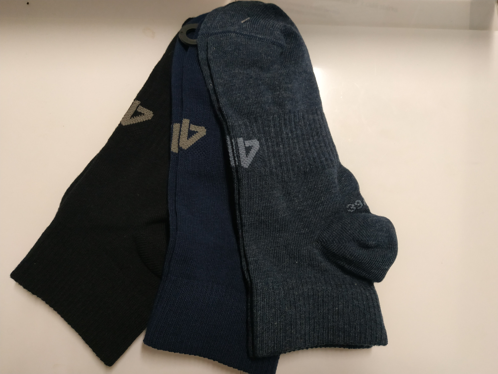Pánské ponožky 4F SOM302 Modrá_Černá (3páry) Modrá 43-46