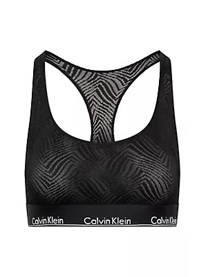 Spodní prádlo Dámské podprsenky UNLINED BRALETTE 000QF7708EUB1 - Calvin Klein M