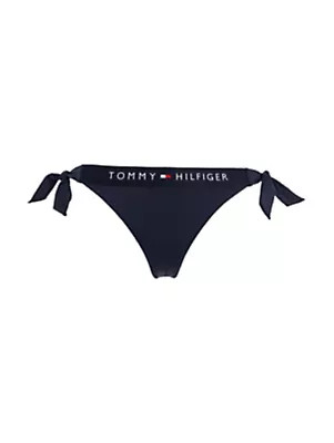 Dámské plavkové kalhotky SIDE TIE CHEEKY BIKINI UW0UW04497DW5 - Tommy Hilfiger XL