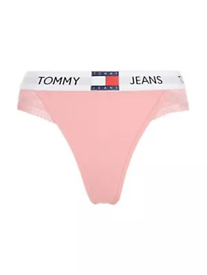 Close to Body Dámské kalhotky THONG UW0UW05159TIC - Tommy Hilfiger S