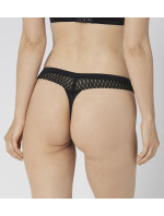 Dámská tanga Aura Spotlight High Leg string černá - TRIUMPH