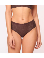 Dámské kalhotky Zero Feel Lace 2.0 High Waist - BROWN - hnědé 6231 - SLOGGI