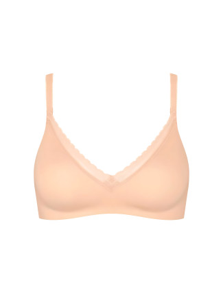 Podprsenka bez kostic BODY ADAPT Twist Soft bra - POWDER ORANGE - oranžová 00BG  - SLOGGI