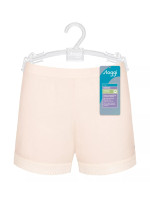 Dámské šortky GO Ribbed Short - ANGORA - sv. růžové 6308 - SLOGGI