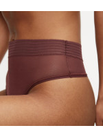 Dámská tanga Tempting Sheer Highwaist String - BROWN - hnědé 7572 - TRIUMPH