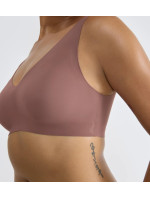 Dámská podprsenka ZERO Feel 2.0 Bralette - BROWN - hnědá 1141 - SLOGGI