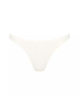 Dámská tanga ZERO Feel Bliss String - WHITE - bílé 00GZ - SLOGGI