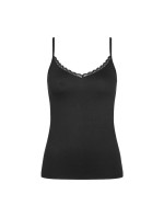 Dámské tílko Feel Of Cotton Spaghetti Top - BLACK -černé 0004 - TRIUMPH