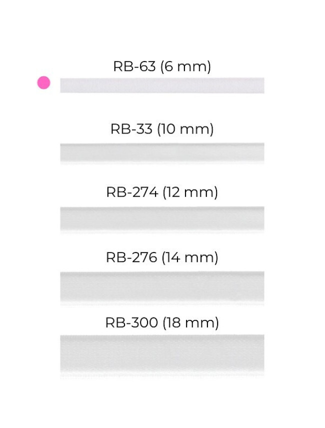 Látková ramínka Julimex RB 63