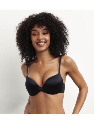 Dámská push up podprsenka DIM COMFORT PUSH UP BRA - DIM - černá