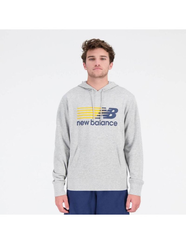 New Balance NB Classic Hoodie AGM M MT23902AGM Mikina s kapucí