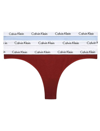 Calvin Klein Underwear 3-Pack Tanga W QD3587E dámské