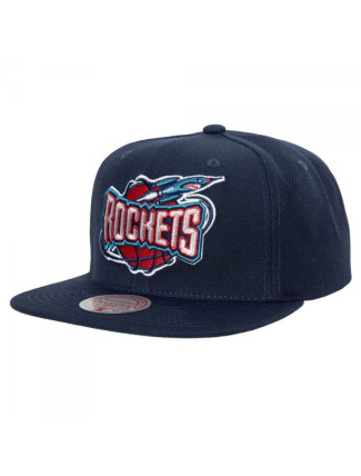 Mitchell & Ness NBA Houston Rockets Team Ground 2.0 Snapback Hwc Rockets Hat HHSS3258-HROYYPPPNAVY