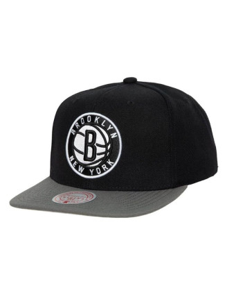 Mitchell & Ness NBA Brooklyn Nets NBA Team 2 Tone 2.0 Snapback NBA Nets Kšiltovka HHSS3264-BNEYYPPPBKGY