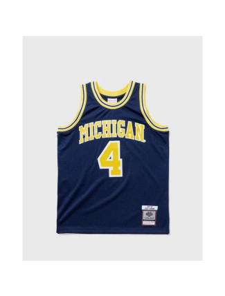 Mitchell & Ness NCAA Swingman Road Jersey Michigan1991 Chris Webber SMJY4437-UMI91CWEASBL Mr