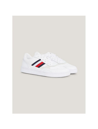 Tommy Hilfiger Court Cupsole Retro Lth Stripes M FM0FM04828YBS boty