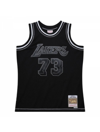 Mitchell & Ness NBA Contrast 2K Swingman Jersey Lakers 1998 Dennis Rodman M TFSM6784-LAL98DRDBLCK Pánské oblečení