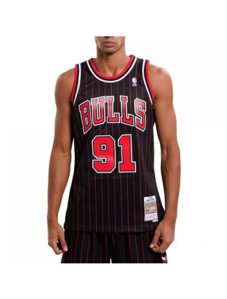 Mitchell & Ness Chicago Bulls NBA Swingman Alternate Jersey Bulls 95 Dennis Rodman M SMJYGS18150-CBUBLCK95DRD pánové