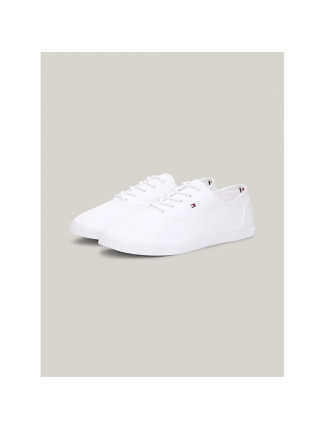 Tommy Hilfiger Canvas Lace Up Sneaker W FW0FW07805YBS Boty