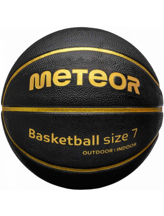 Meteor Cellular 7 basketbal černo-zlatý 16697